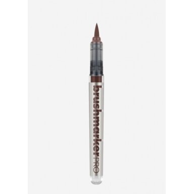 Маркер кисточковый художественный Karin Brushmarker PRO сепия 074 Маркер кисточковый художественный Karin Brushmarker PRO сепия 074