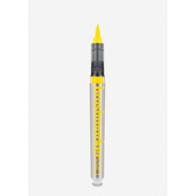 Маркер кисточковый художественный Karin Brushmarker PRO canary-цвет канарейки 166 Маркер кисточковый художественный Karin Brushmarker PRO canary-цвет канарейки 166