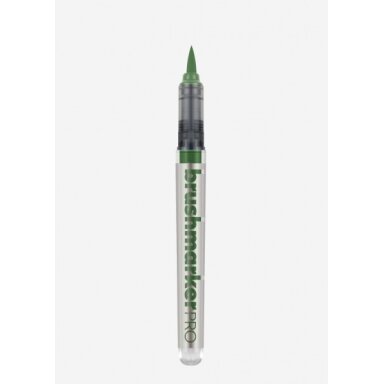 Маркер кисточковый художественный Karin Brushmarker PRO оливково-зеленый 281 Маркер кисточковый художественный Karin Brushmarker PRO оливково-зеленый 281