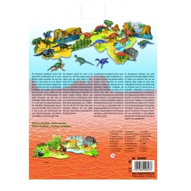 3-D maketas "Dinozaurai", 88 vnt.