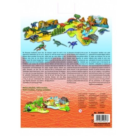 3-D maketas "Dinozaurai", 88 vnt. 1