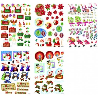 3D-Card Topper-Kit X-MAS