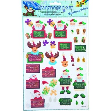 3D-Card Topper-Kit X-MAS