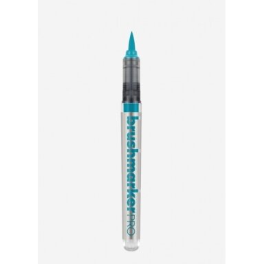 Маркер кисточковый художественный Karin Brushmarker PRO бирюзовый 654 Маркер кисточковый художественный Karin Brushmarker PRO бирюзовый 654