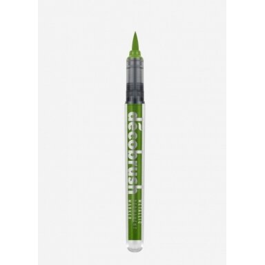 Маркер кисточковый художественный Karin Decobrush Metallic светло-зеленый металлик Маркер кисточковый художественный Karin Decobrush Metallic светло-зеленый металлик