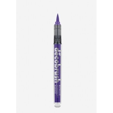 Маркер кисточковый художественный Karin Decobrush Metallic фиолетовый металлик Маркер кисточковый художественный Karin Decobrush Metallic фиолетовый металлик