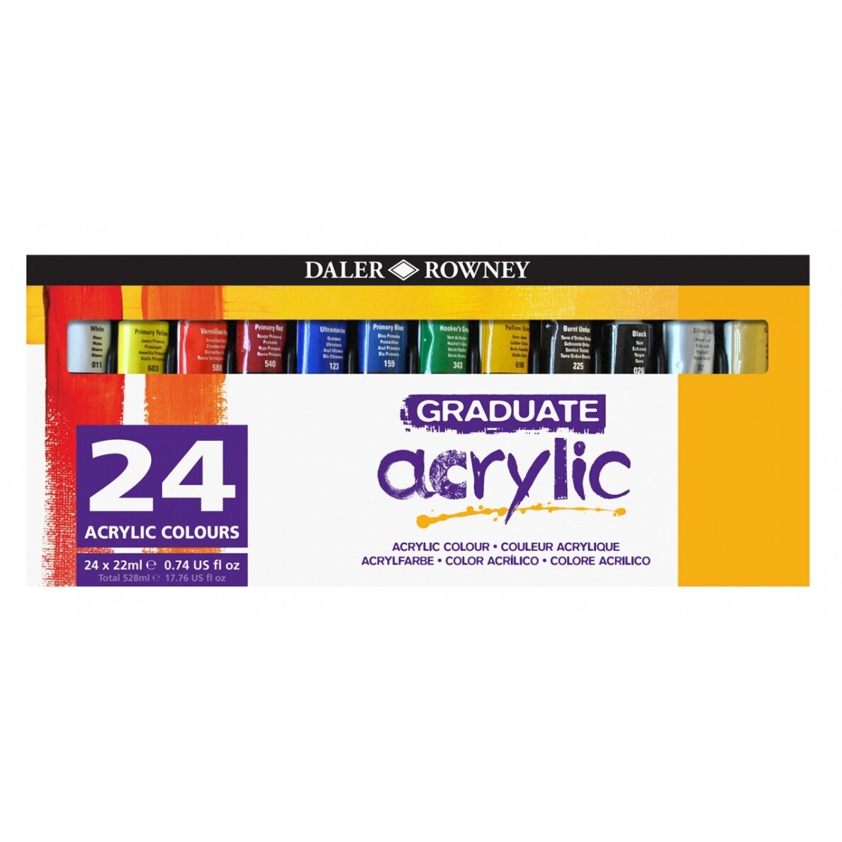 Graduate Acrylic Set 24х22 ml