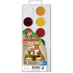 Акварель Луч "ZOO" 12 цветов