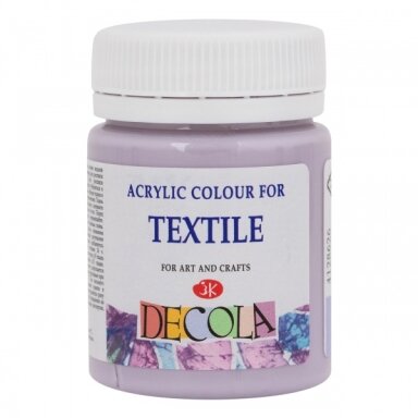 Decola Acrylic Textile Paint 50 ml — 626 Lilac
