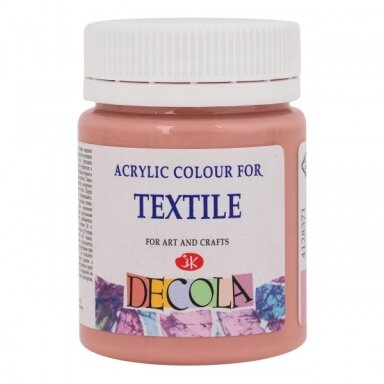 Decola Acrylic Textile Paint 50 ml — 371 Dusty rose