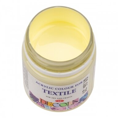 Decola Acrylic Textile Paint 50 ml — 243 Vanilla