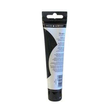 Akriliniai dažai dailei Daler-Rowney Simply 75 ml juodas