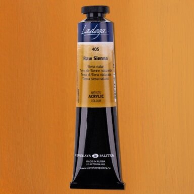 Akriliniai dažai dailei Ladoga 46 ml Nr.405 siena natūrali
