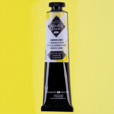 Akriliniai dažai dailei Master-Class 46 ml Nr.203 kadmis citrininis