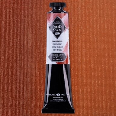 Akriliniai dažai dailei Master-Class 46 ml Nr.300 angliška raudona