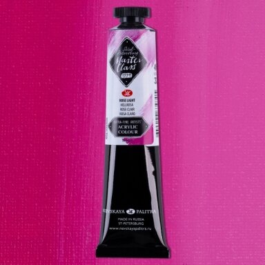 Akriliniai dažai dailei Master-Class 46 ml Nr.335 šviesiai rožinės spalvos