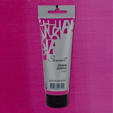 Acrylic Paints Sonnet in Plastic Tube 120 ml — 322 Rose