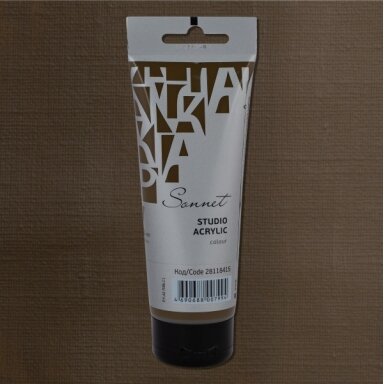 Acrylic Paints Sonnet in Plastic Tube 120 ml — 415 Raw umber