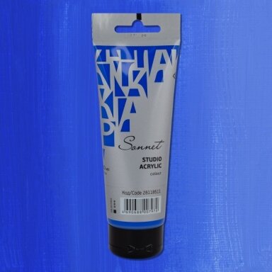 Acrylic Paints Sonnet in Plastic Tube 120 ml — 511 Ultramarine