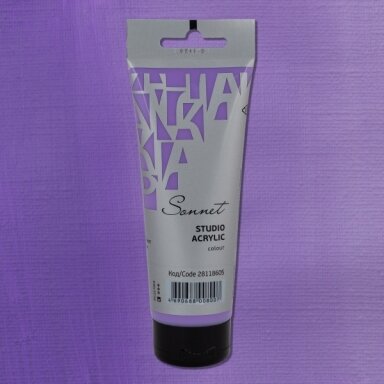 Acrylic Paints Sonnet in Plastic Tube 120 ml — 605 Violet light