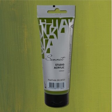 Acrylic Paints Sonnet in Plastic Tube 120 ml — 727 Olive green