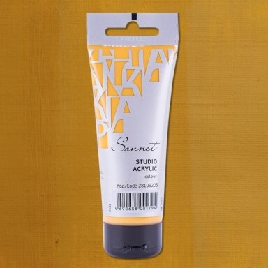 Acrylic Paints Sonnet in Plastic Tube 75 ml — 206 Ochre light
