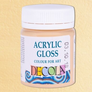 Acrylic Gloss Colours Decola in Plastic Jar 50 ml — 235 Flesh