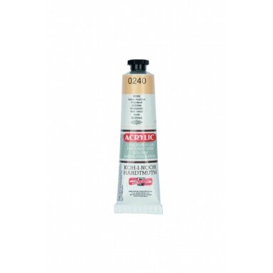 Akriliniai dažai Koh-I-Noor 40 ml 0240 rožinės spalvos Akriliniai dažai Koh-I-Noor 40 ml 0240 rožinės spalvos