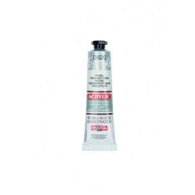 Akriliniai dažai Koh-I-Noor 40 ml 0820 perlo spalvos Akriliniai dažai Koh-I-Noor 40 ml 0820 perlo spalvos