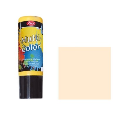 Акриловая краска Viva Decor Multi-Color 90 мл абрикосовая Акриловая краска Viva Decor Multi-Color 90 мл абрикосовая
