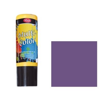 Акриловая краска Viva Decor Multi-Color 90 мл фиолетовая