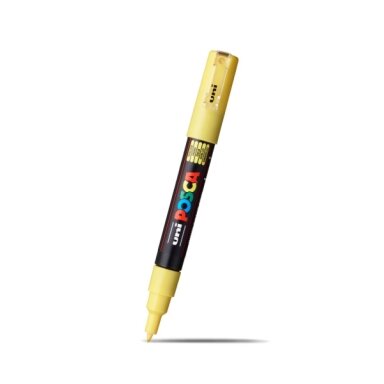 Акриловый маркер Uni POSCA PC-1M, жёлтый, 0.7–1 мм, № 2 Акриловый маркер Uni POSCA PC-1M, жёлтый, 0.7–1 мм, № 2