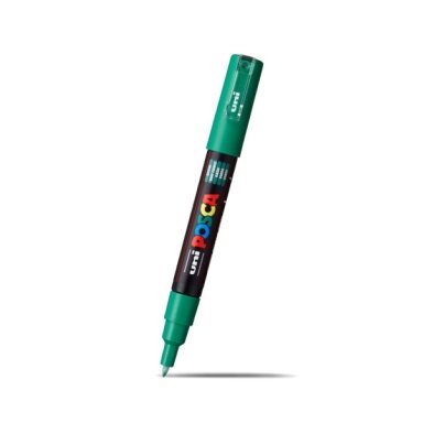 Акриловый маркер Uni POSCA PC-1M, зелёный, 0.7–1 мм, № 6 Акриловый маркер Uni POSCA PC-1M, зелёный, 0.7–1 мм, № 6