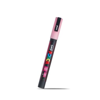 Акриловый маркер Uni POSCA PC-3M, розовый, 0.9–1.3 мм, № 13 Акриловый маркер Uni POSCA PC-3M, розовый, 0.9–1.3 мм, № 13