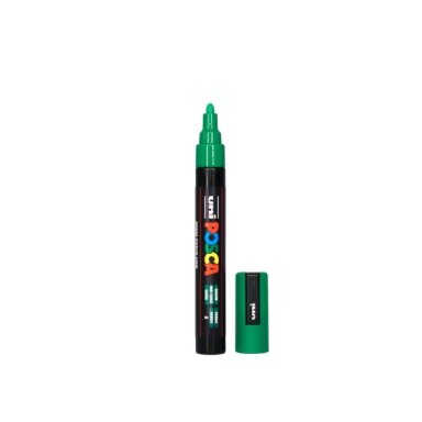Акриловый маркер Uni POSCA PC-5M, зелёный, 1.8–2.5 мм, № 6 Акриловый маркер Uni POSCA PC-5M, зелёный, 1.8–2.5 мм, № 6