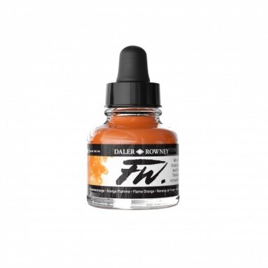 Akrilinis rašalas Daler-Rowney FW 29,5 ml liepsnos oranžinė