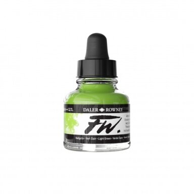 Akrilinis rašalas Daler-Rowney FW 29,5 ml šviesiai žalia