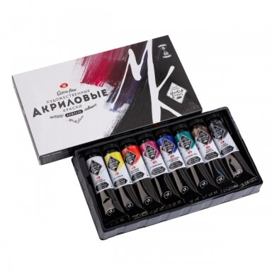Akrilinių dažų rinkinys dailei Master-Class 8x18 ml