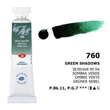 Green Shadows Watercolour White Nights No.760 tube 10 ml