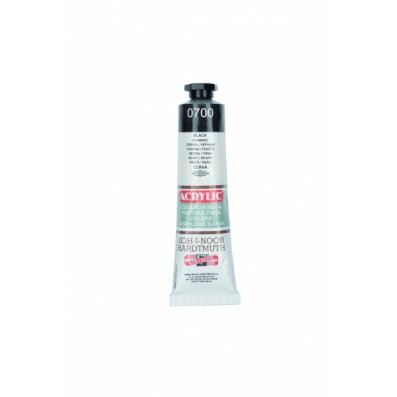 Acrylic Colour Koh-I-Noor 40 ml 0700 Black Acrylic Colour Koh-I-Noor 40 ml 0700 Black