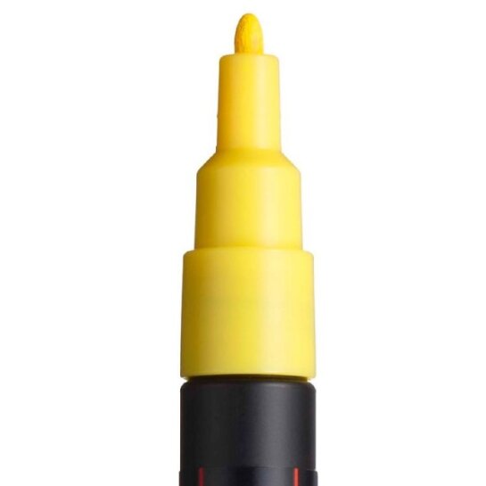 Akrilinis markeris Uni POSCA PC-3M, geltonas, 0.9–1.3 mm, Nr. 2 1
