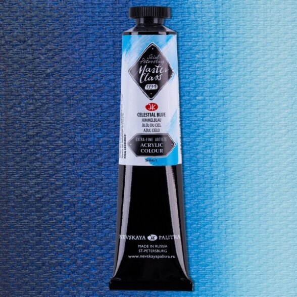 Akriliniai dažai dailei Master-Class 46 ml Nr.512 dangaus žydra Akriliniai dažai dailei Master-Class 46 ml Nr.512 dangaus žydra