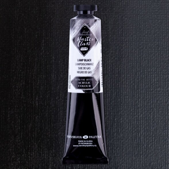 Akriliniai dažai dailei Master-Class 46 ml Nr.801 dujiniai suodžiai Akriliniai dažai dailei Master-Class 46 ml Nr.801 dujiniai suodžiai