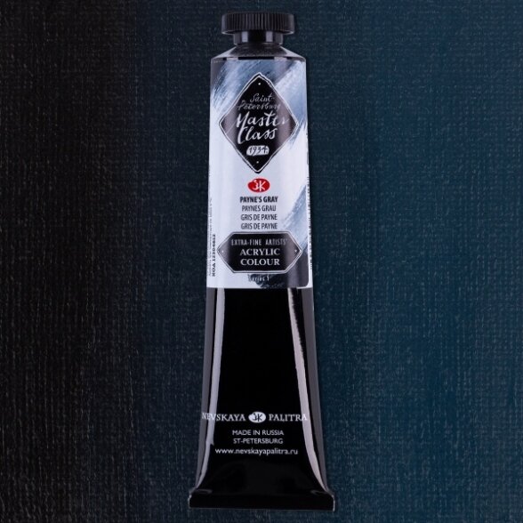 Akriliniai dažai dailei Master-Class 46 ml Nr.812 pilka pejna Akriliniai dažai dailei Master-Class 46 ml Nr.812 pilka pejna