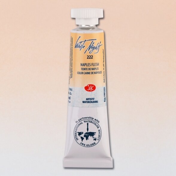 Naples Flesh Watercolor White Nights No.222 tube 10 ml Naples Flesh Watercolor White Nights No.222 tube 10 ml