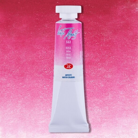 Akvarelė tūtelėje White Nights 10 ml Nr.322 rožinės spalvos Akvarelė tūtelėje White Nights 10 ml Nr.322 rožinės spalvos