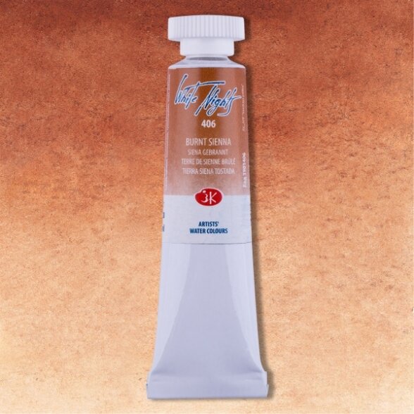 Akvarelė tūtelėje White Nights 10 ml Nr.406 siena deginta Akvarelė tūtelėje White Nights 10 ml Nr.406 siena deginta