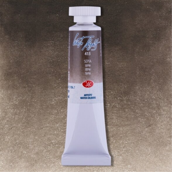 Sepia Watercolor White Nights No.413 tube 10 ml Sepia Watercolor White Nights No.413 tube 10 ml