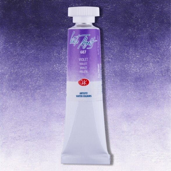 Akvarelė tūtelėje White Nights 10 ml Nr.607 violetinė Akvarelė tūtelėje White Nights 10 ml Nr.607 violetinė