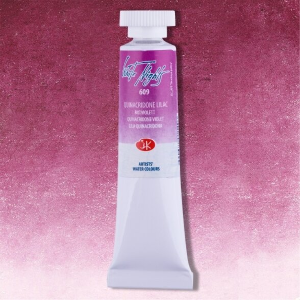 Quinacridone Lilac Watercolor White Nights No.609 tube 10 ml Quinacridone Lilac Watercolor White Nights No.609 tube 10 ml